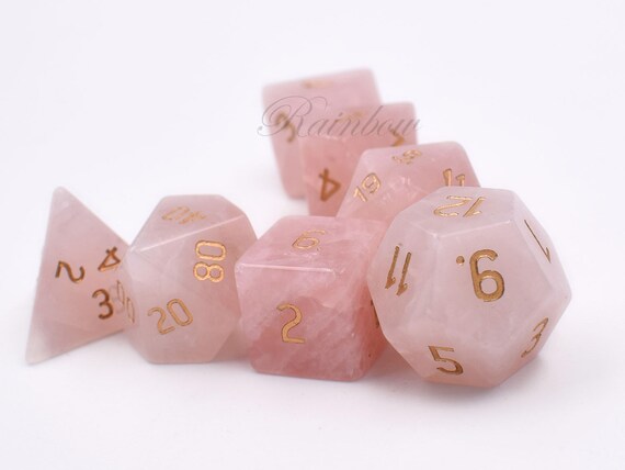 Quartz dice set