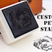 Custom Pet Stamp Self Inking-cat Dog Portrait Pre Inked Stamp-customized Pet Portrait Stamp-personalized Animal Stamps-gifts For Pet Lover - Canada - View #6