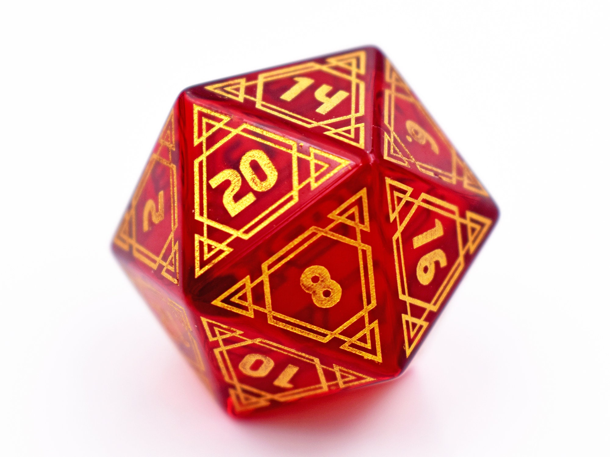 Sacred Geometry DnD Dice DND DiceGemstone Dice Etsy