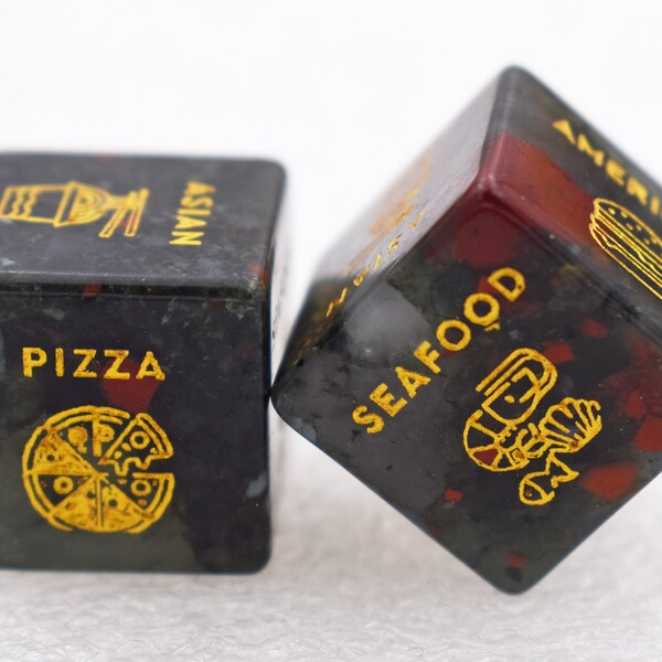 Food Dice Etsy