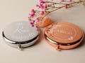 Compact Mirror Personalized-Custom Purse Mirror Birth Flower-Bridesmaid Proposal Gifts-Pocket Mirror-Bachelorette Party Favors-Birthday Gift