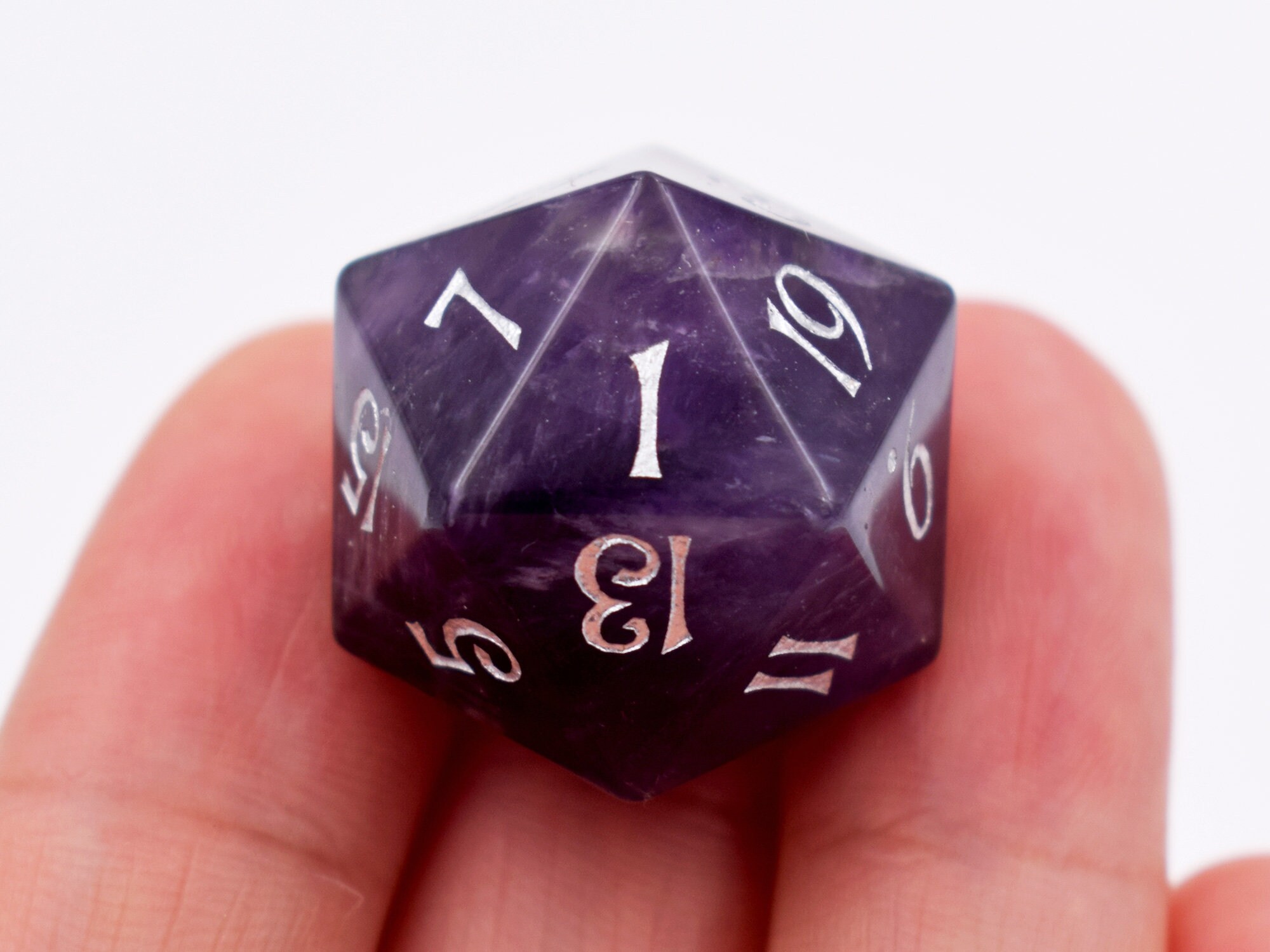 1PC Gemstone D20 DieCritical Role diceD20 Dice for dungeons Etsy