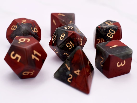 Real Gemstone Dice 2025