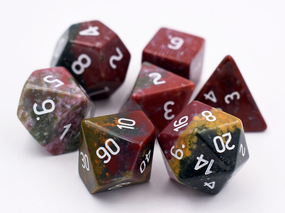 Dicegemstone Dicestone Diceindian Agate Gemstone Polyhedral Etsy