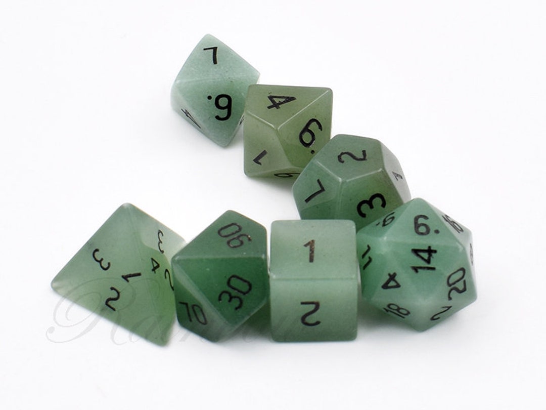 10 D6 Würfel Schwarz-Grün - Perfekt Für Dungeons & Dragons