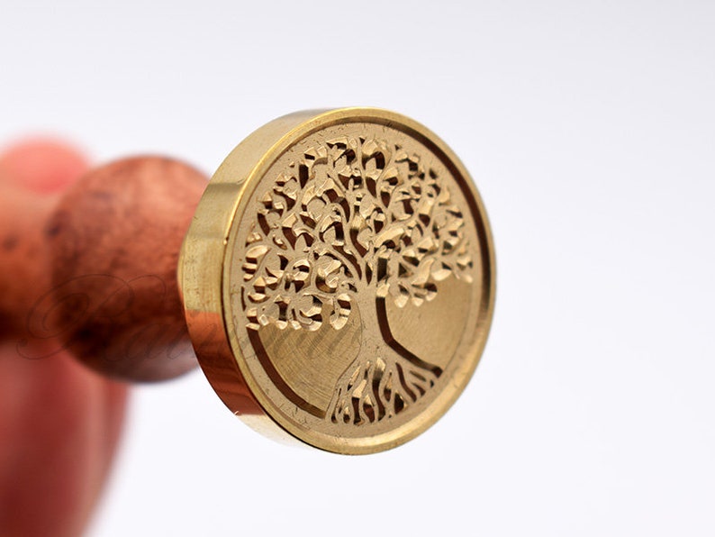 Tree of Life Wax Seal Stamp-Tree Wax Stamp-Envelope Wax Seals-wedding invitation wax seals-Sealing Wax Stamp-Sealing Stamp