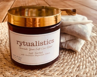 Op maat gemaakte kruidenbadzakjes | Biologische ontspanningsweek | Aromatherapie-spacadeau | Lavendel, roos, kamille | Zelfzorgritueel