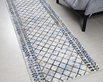 Custom Size Hallway Carpet Runner Rug, Extra Thick, 31 Inch Wide X Your Choice of Length, Sold and Priced Per Foot, Multi Color