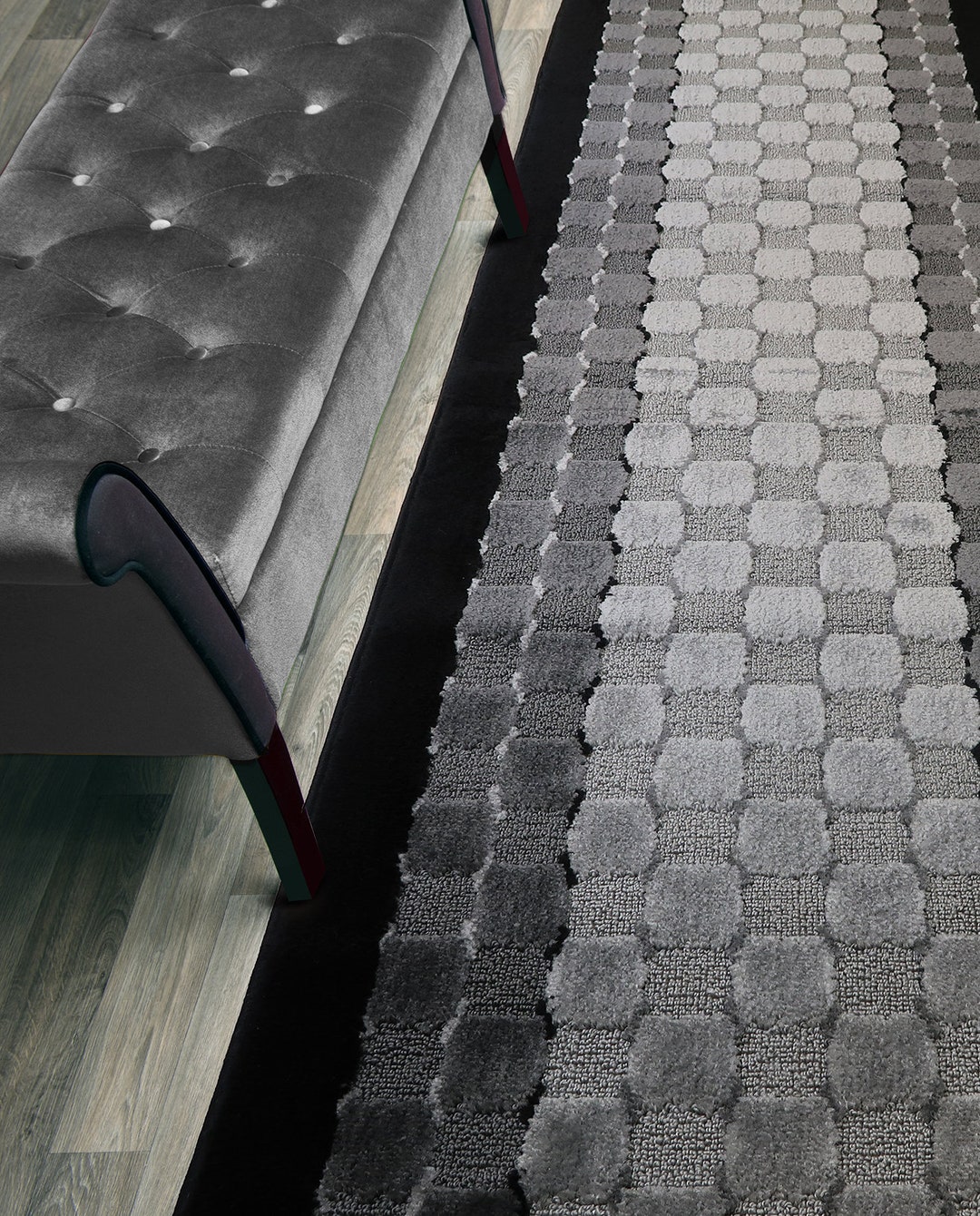 Custom Length Hallway Runner Rug, Slip Resistant, 31 Inch Wide X Your ...
