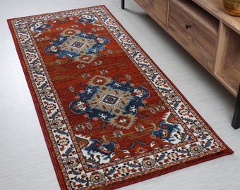Custom Size Hallway Carpet Runner Rug, Extra Thick, 31 Inch Wide X Your Choice of Length, Sold and Priced Per Foot, Multi Color