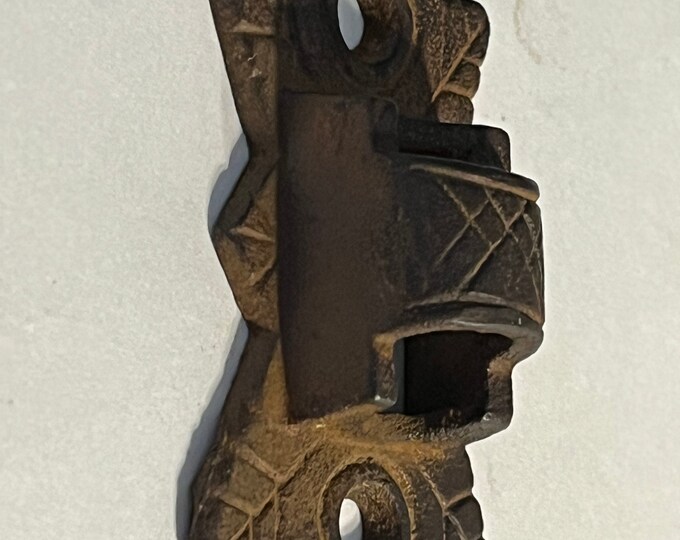 Antique Vintage Cast Iron Oil Lamp Wall Bracket Part Etsy