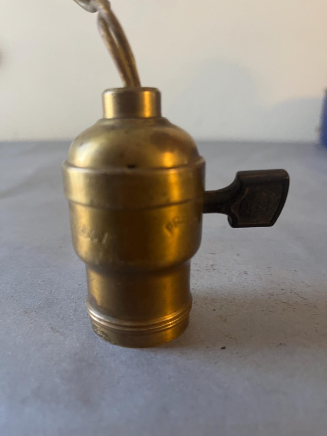 Antique Vintage Leviton Fat Boy Paddle Lamp Socket Light Part Etsy