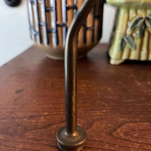 Antique vintage 4&quot; oil can spout lubricate