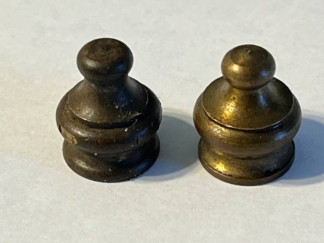 Antique Vintage Brass Lamp Finial Light Parts Etsy