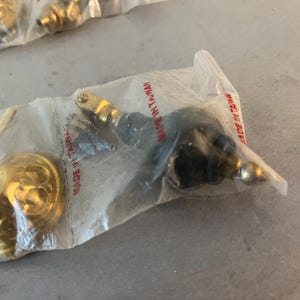 Antique vintage (nos) ebony furniture drop pull part