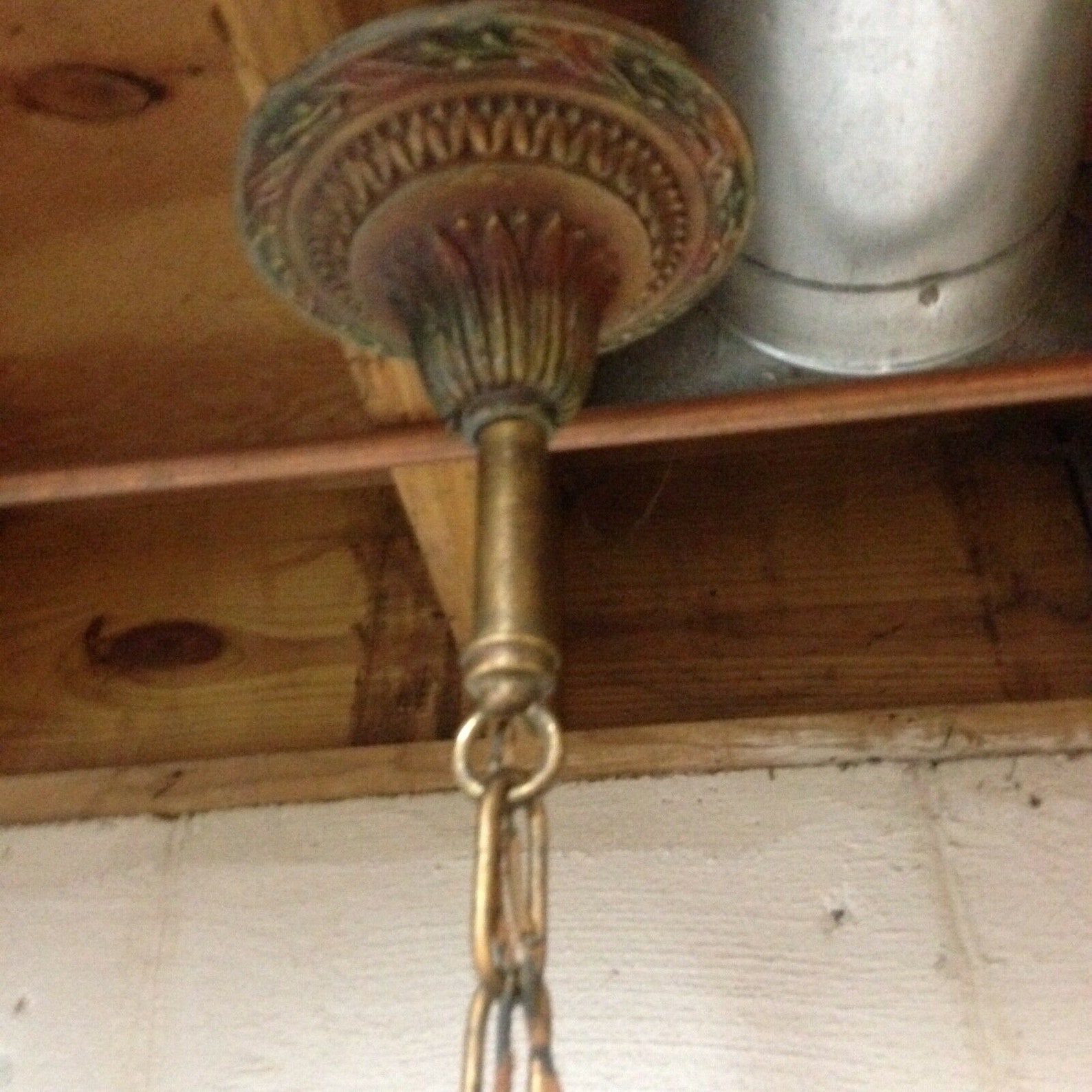 ANTIQUE VINTAGE victorian.farmhouse ceiling light fixture lamp Etsy