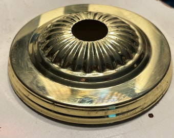 Antique vintage chandelier light fixture canopy lamp part