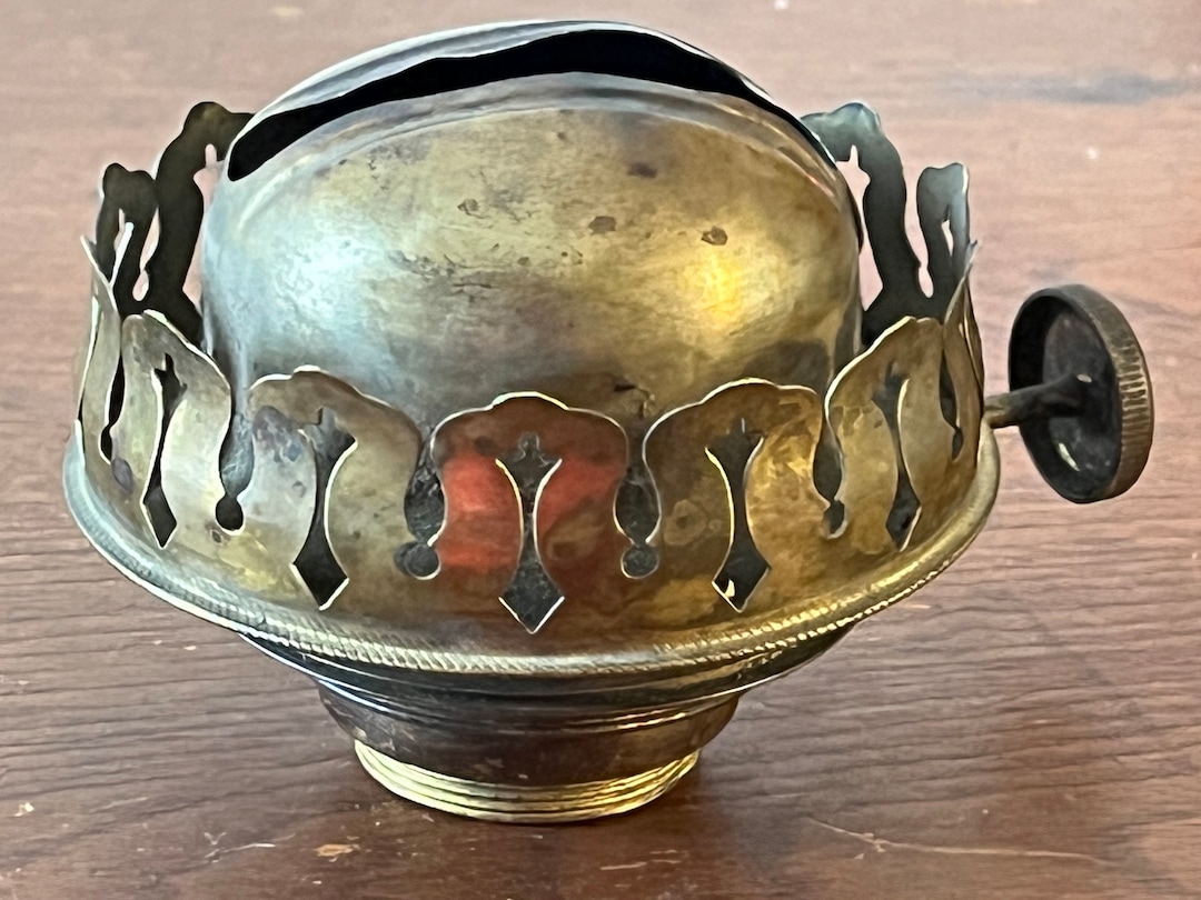 Antique Vintage Brass Climax 1890 Oil Lamp Burner Light Part Etsy