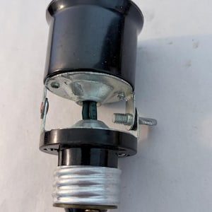 Antique vintage Rodale lamp socket light part