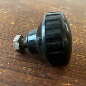 Antique vintage bakelite 1 5/8&quot; dia. radio hot rod knob