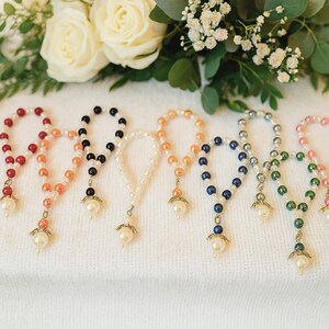 Mini Angel Rosary Favors: Baptism, Wedding, Party Gifts - Set of 100