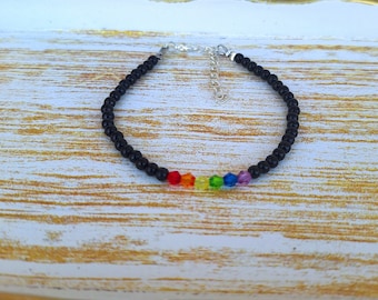 Gay Pride Schmuck Armband LGBTQ Regenbogen Schmuck Gay Geschenk, Gay Pride Schmuck, Valentinstag Geschenk Regenbogen Armband Regenbogen Armband