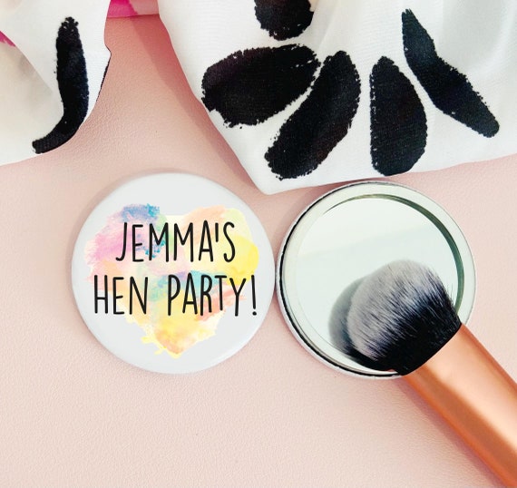 Hen party mirror favours, hen party favours, hen party bag favours