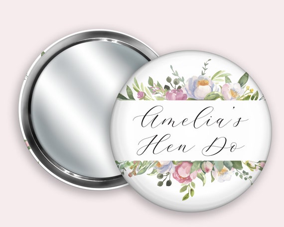 Hen party mirror favours, hen party favours, hen party bag favours