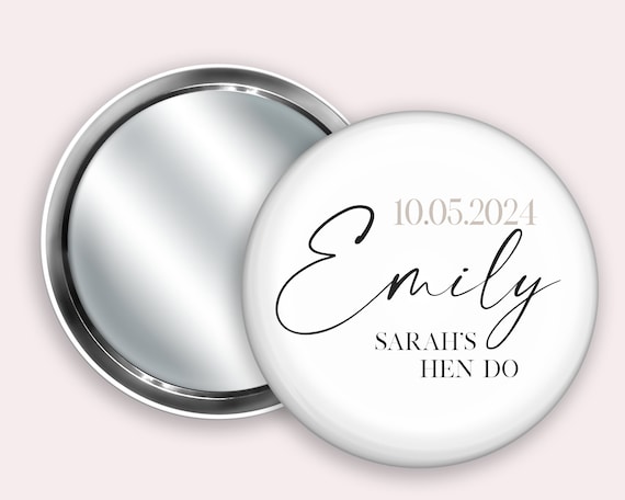 Hen party mirror favours, hen party favours, hen party bag favours