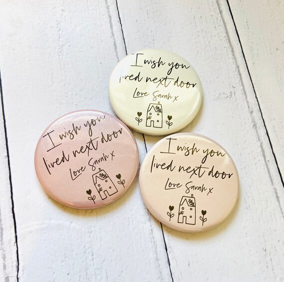 I wish you lived next door, gift for friend, Send a hug, Friend gift, thinking of you gift, positivity gift, mental health gift.