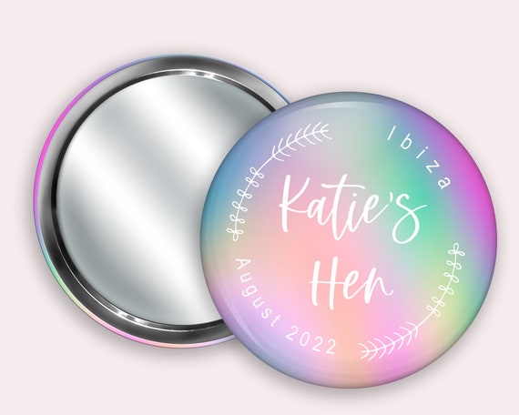 Hen party mirror favours, hen party favours, hen party bag favours