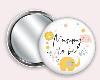 Baby Shower Favours, Baby shower gifts, baby shower mirrors, baby shower thank you gifts, personalised baby shower favour