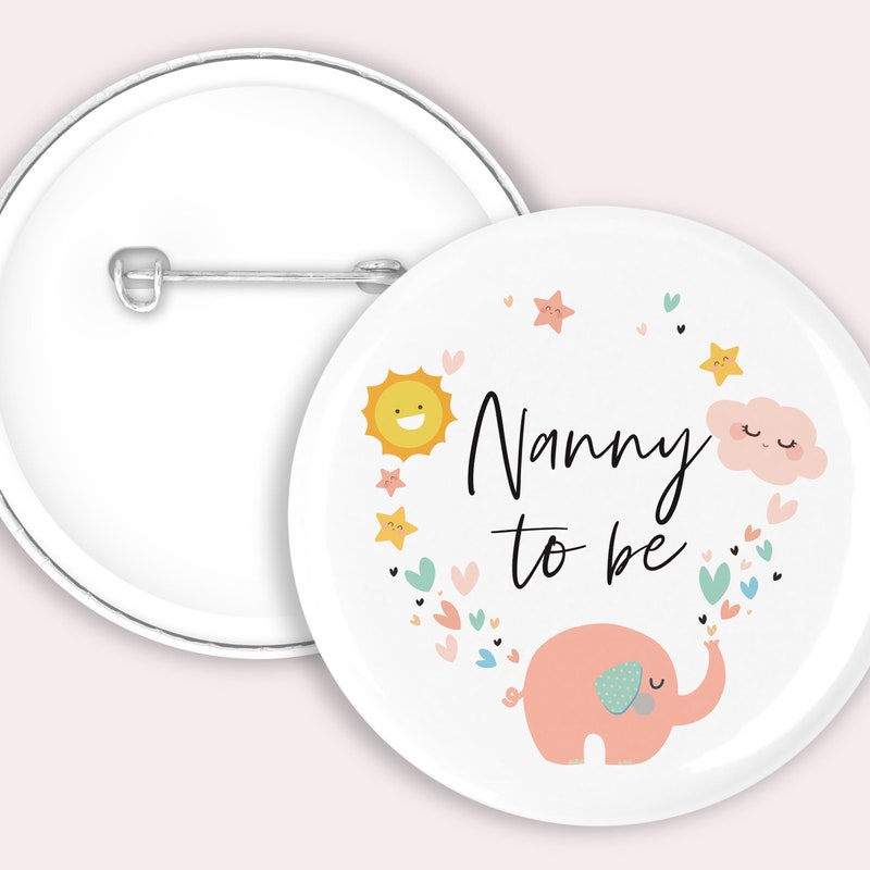 Printable Baby Shower Badge - Etsy
