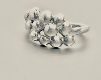 Handmade silver ring