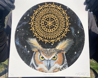 Star Hunter limited edition archival paper print