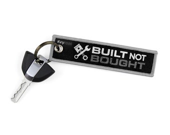 Built Not Bought Key Tags by KeyTails Bmw S1000 rr Ducati Ktm gsxr cbr Ninja Yamaha Honda Kawasaki Suzuki Cars Motorcycle Keyring Keychain