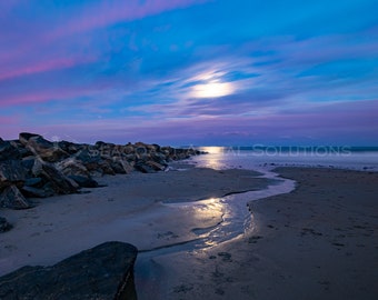 Moon Waters - Photographic Print (Mounted but unframed)