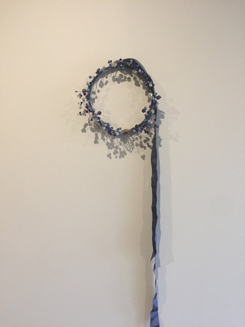 Crown Pearl crown Tiara Wreath Wedding Bridal headpiece Crystal crown Maternity photoshoot