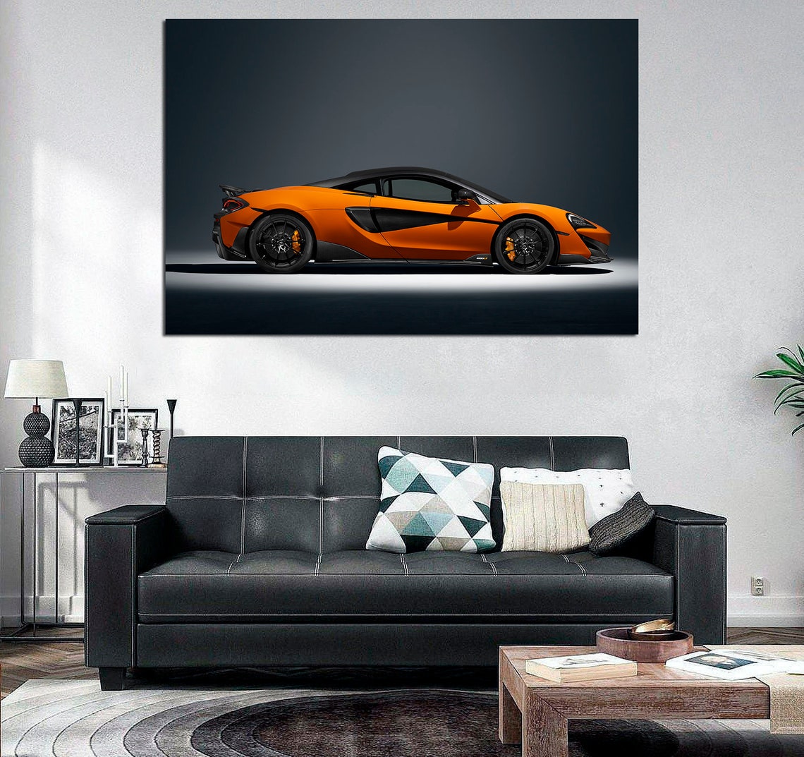 Mclaren 600LT Mclaren Wall Art Mclaren Wall Decor Supercar | Etsy