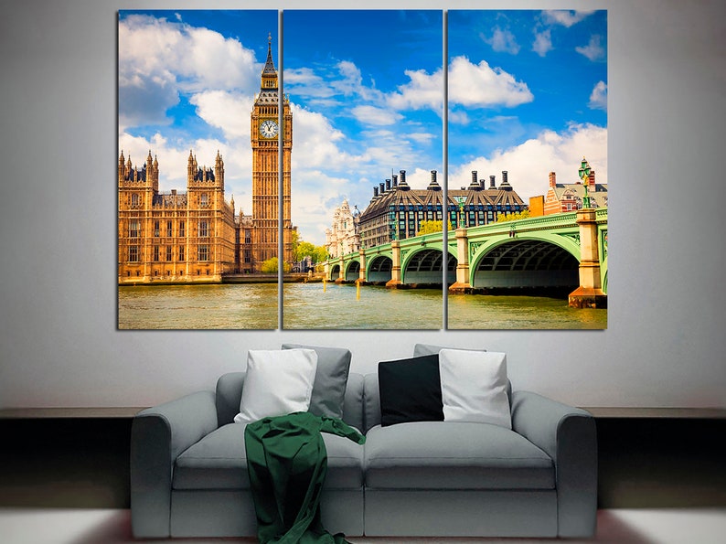 London Canvas London Art London Skyline London Photo London Poster London wall art London Print London Wall Decor Sky Garden London City