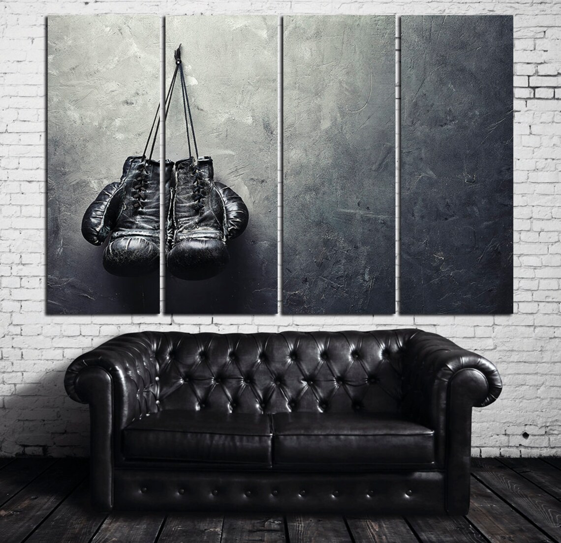 Boxing wall art Boxing canvas Boxing picture Sport motivation Etsy