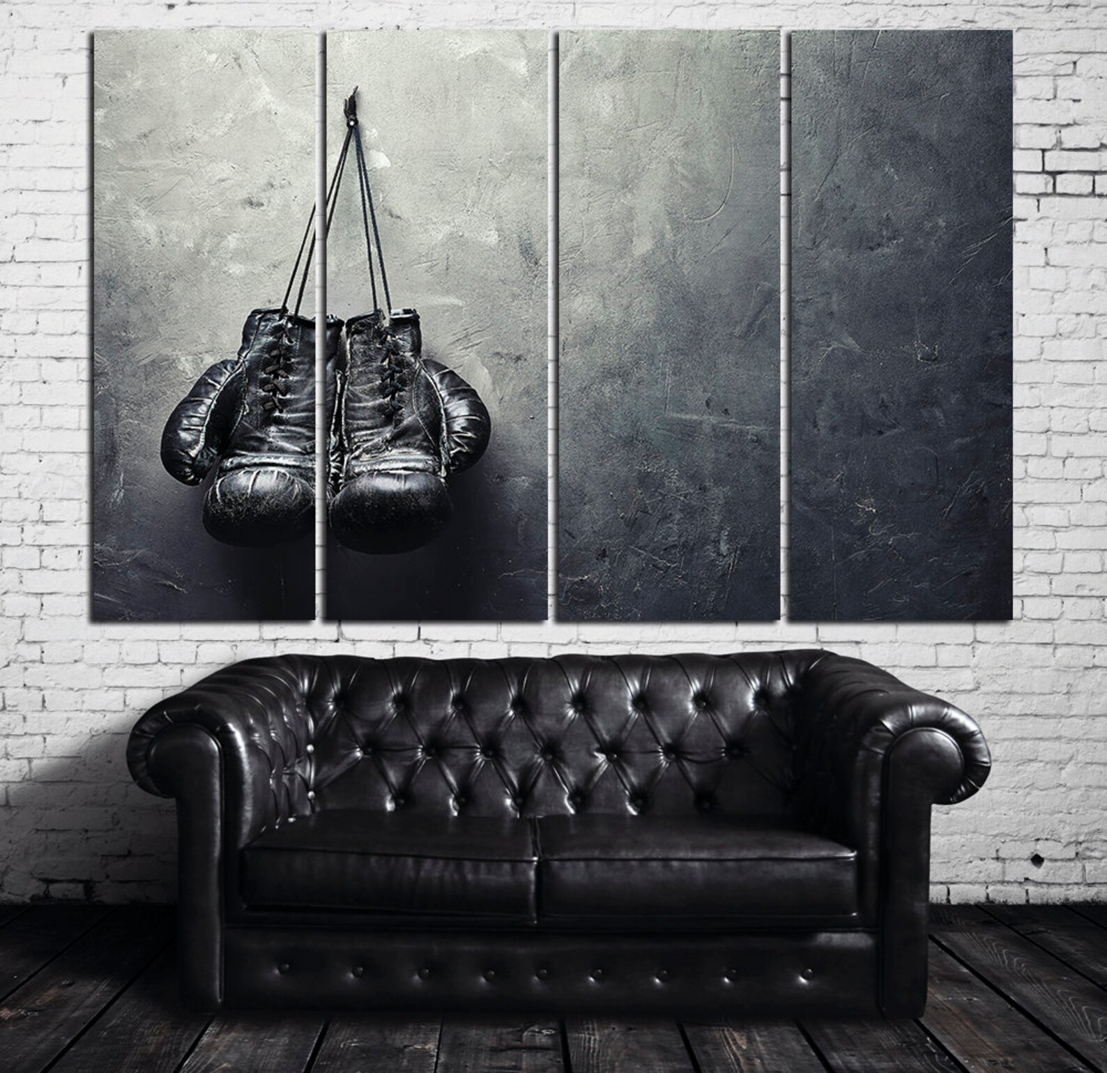 Boxing wall art Boxing canvas Boxing picture Sport motivation Etsy