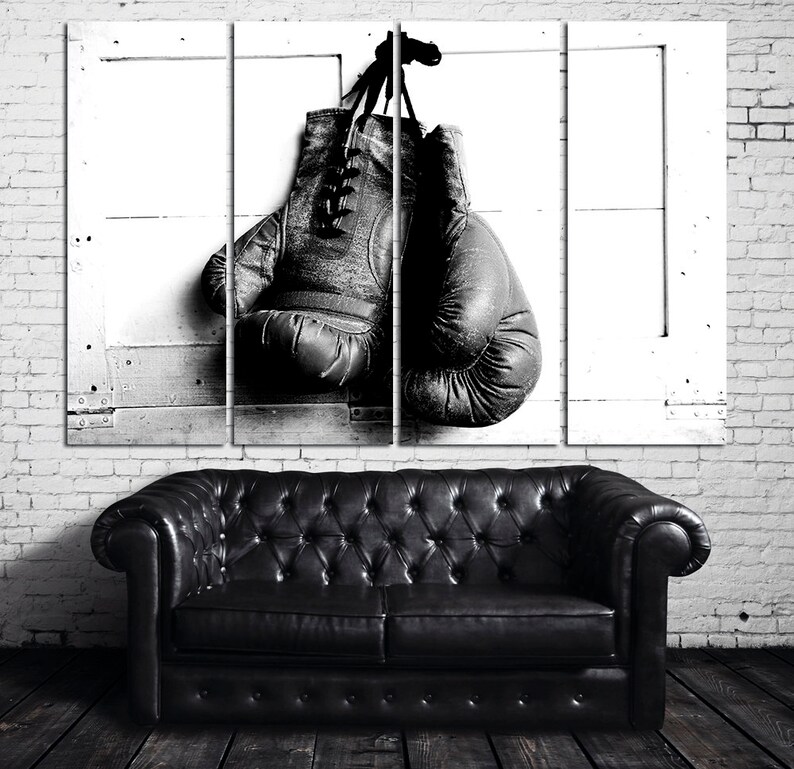 Boxing wall art Boxing canvas Boxing picture Sport motivation Etsy