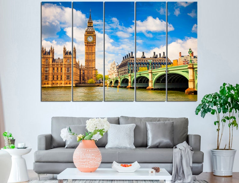 London Canvas London Art London Skyline London Photo London Poster London wall art London Print London Wall Decor Sky Garden London City