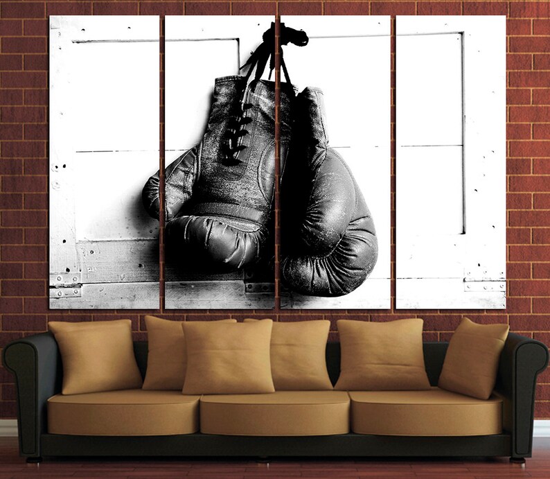 Boxing wall art Boxing canvas Boxing picture Sport motivation Etsy