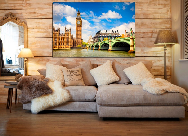 London Canvas London Art London Skyline London Photo London Poster London wall art London Print London Wall Decor Sky Garden London City