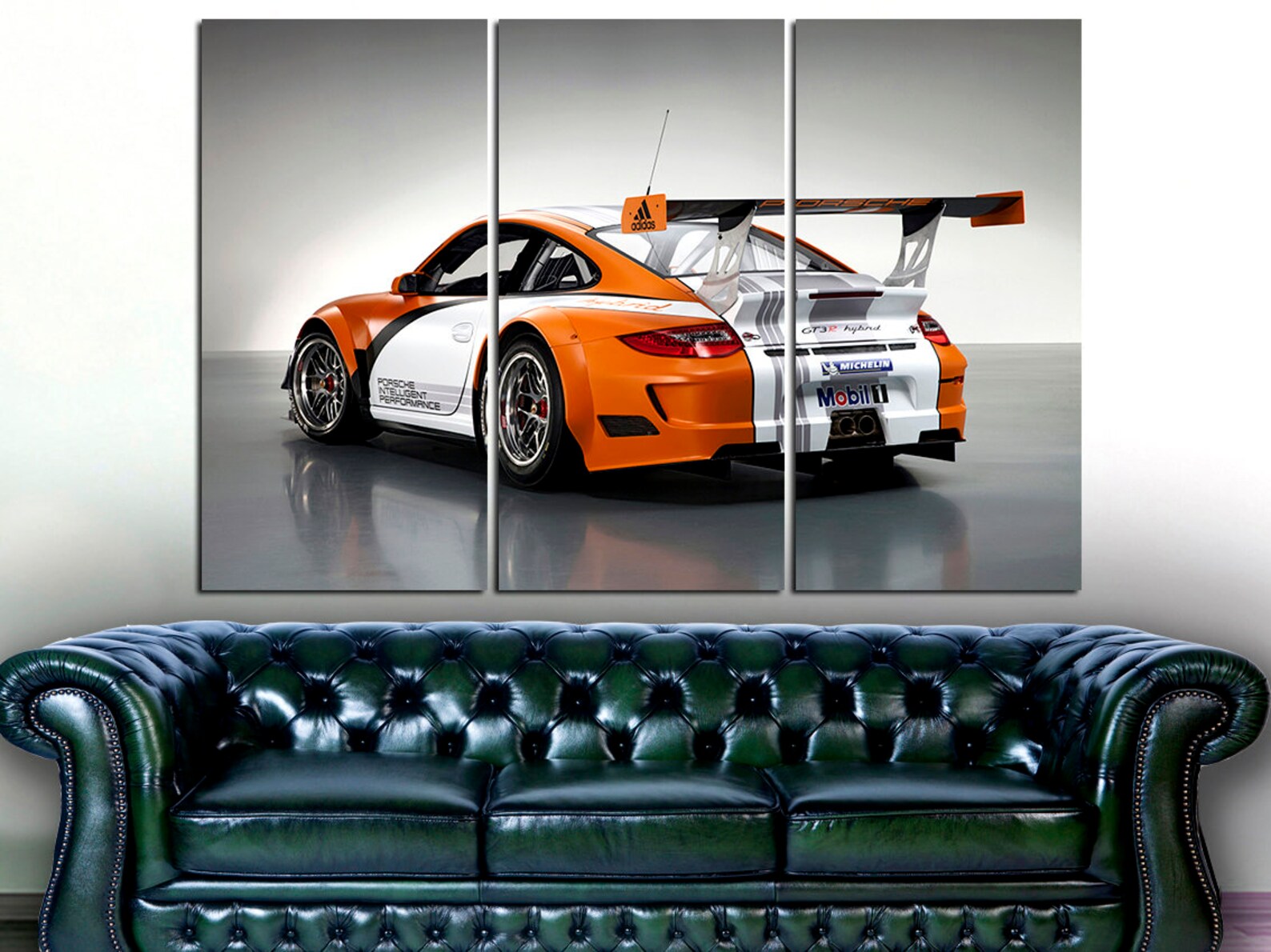 Porsche 911 GT3 Wall Art Porsche Wall Decor Supercar Canvas Etsy