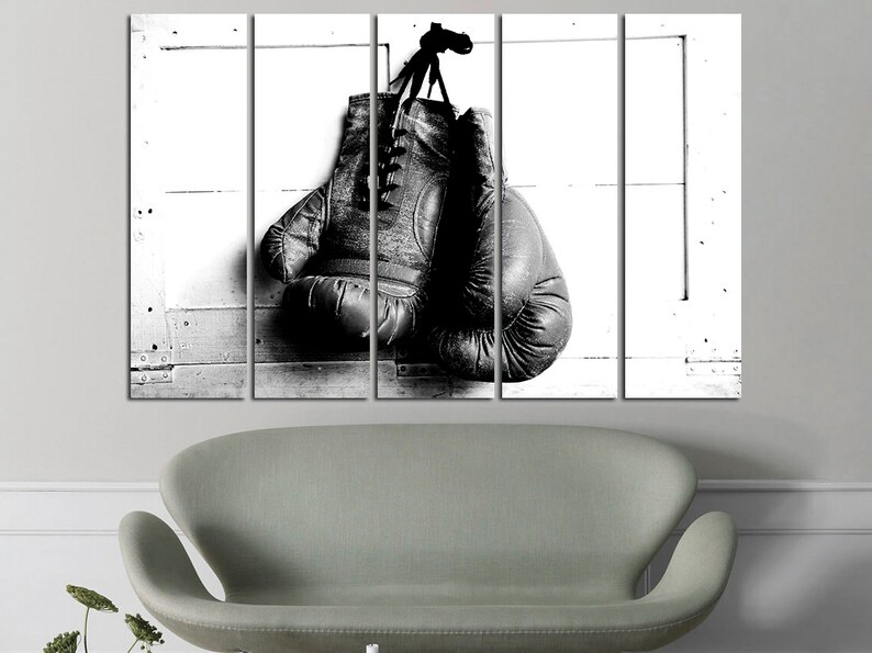 Boxing wall art Boxing canvas Boxing picture Sport motivation Etsy
