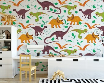 Téléchargement gratuit Images Bete Dinosaure Murale Autocollant Les Enfants Papier Etsy dernière salutations