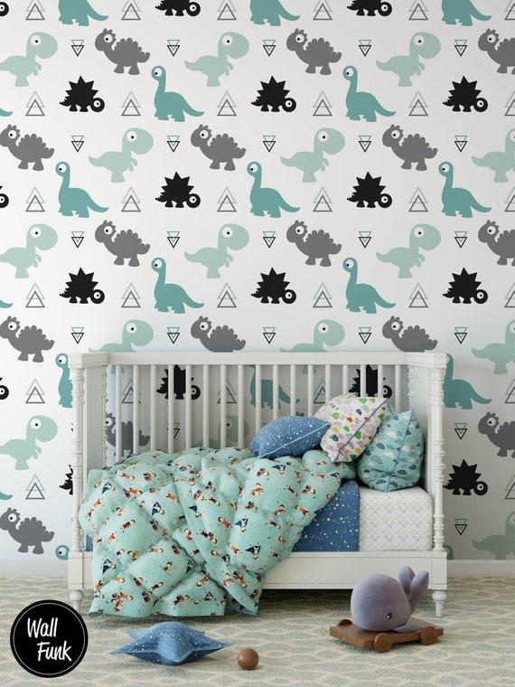 934 Dinosaur Wallpaper Nursery free Download - MyWeb